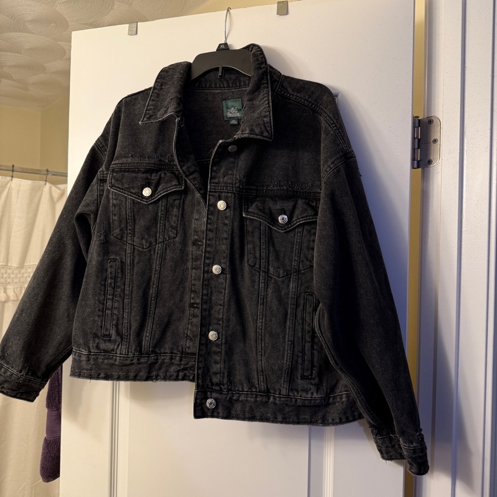 Wild Fable Charcoal Denim Jacket